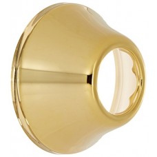 Jones Stephens E0812PB 1-1/4-Inch Tubular Escutcheon Polished Brass Bell Pattern - B00I3PFEBY